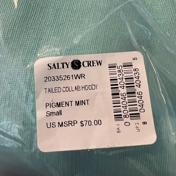 Salty Crew x Ron Jon Collab Hoody NWT Small - Picture 3 of 5